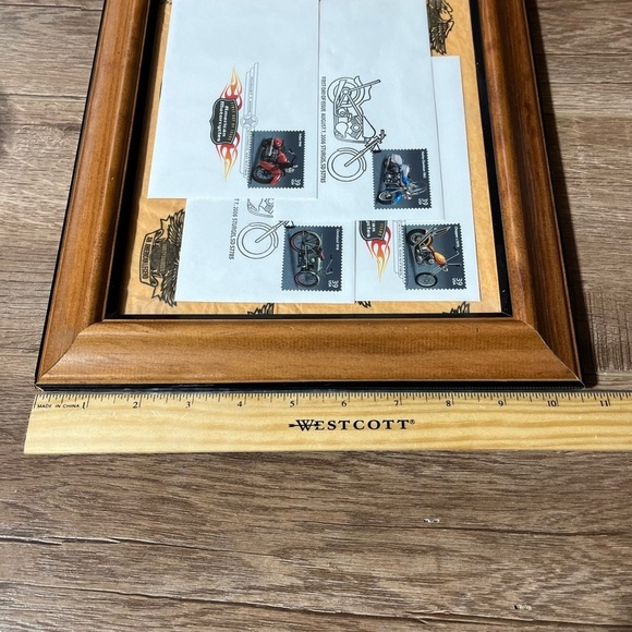 Framed Stamps 2006 Sturgis SD First Day of Issue American Motorcycle Harley‎ NEW - Picture 9 of 14